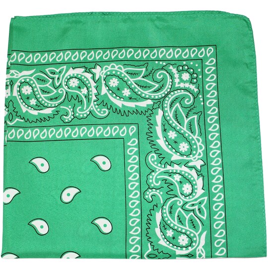Paisley Bandanas Head Wrap, 100% Cotton Double Sided, 21 x 21 Inch